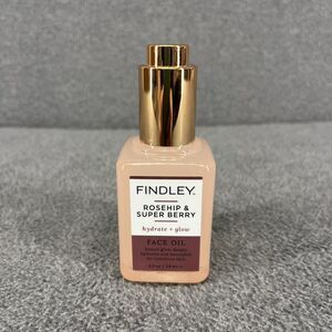 Findley Rosehip & Super Berry Hydrate + Glow Face Oil 2 fl New